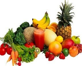 fresh fruits and vegetables