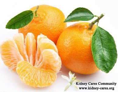 is orange good for kidney disease
