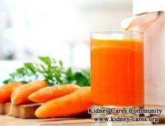 Is Carrot Juice Good for People with Kidney Disease