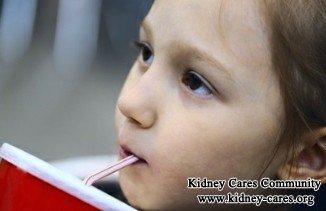 children nephrotic syndrome baking soda