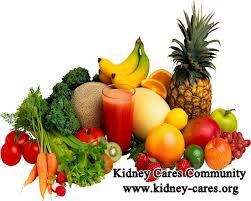children nephrotic syndrome fruits and vegetables