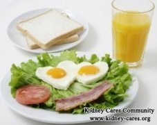 A Good Breakfast Recipe for CKD