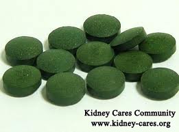 Spirulina and renal failure