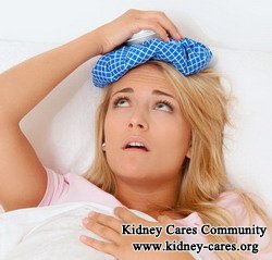 ckd stage 4, high fever, no dialysis