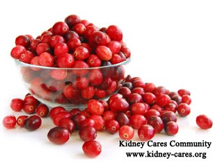 Cranberry is Good for Chronic Renal Failure