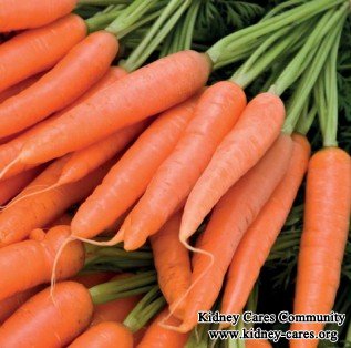 Carrots for Stage 3 Kidney Failure