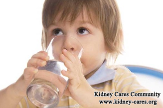 is drinking too much water bad for kids with nephrotic syndrome