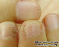 Nail changes and causes in chronic kidney disease 