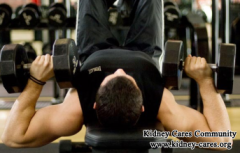 Reducing Physical Exercise Help Lower High Creatinine Level