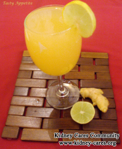 Can Ginger Lemon Juice Be Taken By CKD Patients On Dialysis