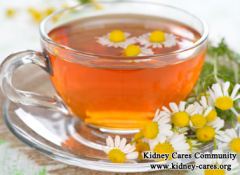 Is Kidney Failure Patients OK To Drink White Chamomile