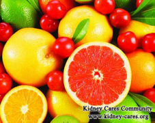 Recommended Fruits to Treat IgA Nephropathy