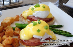 Eggs and High Creatinine Level