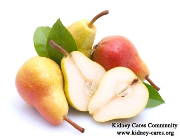 Can I Eat Pears With Stage 3 Chronic Kidney Disease