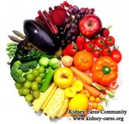 Will A Vegetable/ Fresh Fruit Diet Raise My Kidney GFR