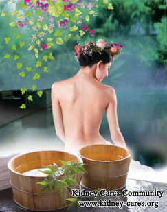 Medicated Bath for Chronic Kidney Disease Patients
