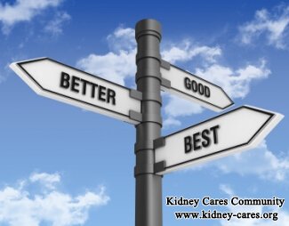 A Better Treatment for Kidney Failure Patients to Avoid Dialysis