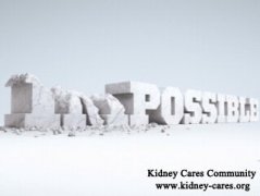 Is There Any Possibility to Reduce Creatinine 3.7 for Diabetics