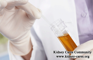 why do kidney failure patients urinate less