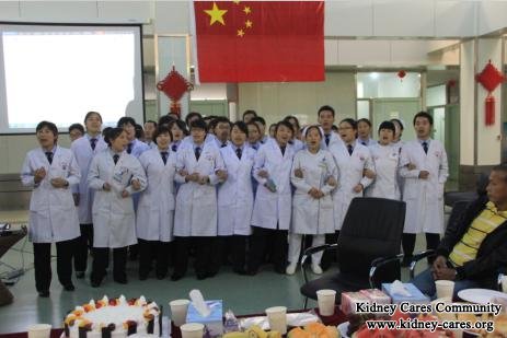 Kidney Patients from Different Countries Celebrate National Day of China