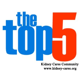 Top Five Measurements To Postpone Kidney Failure