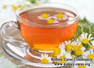 Can I Drink Dandelion and Chamomile Herb Tea with stage 3B CKD