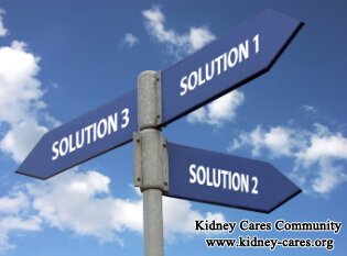 What Is the Solution to Decrease Creatinine 10.09