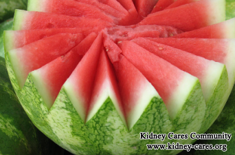 Can Kidney Failure Patients Eat Watermelon