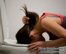 How To Manage Kidney Function 30% and Throw Up