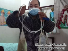 Reflection For A Uremia Patient Undergo Dialysis At Home