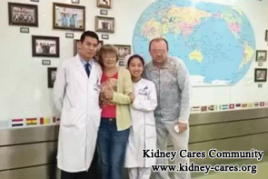 Alfiya Come To China For Uremia Treatment