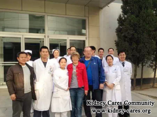 Alfiya Come To China For Uremia Treatment