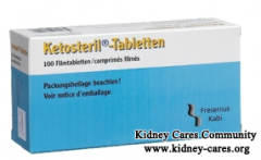 Can Ketosteril Help Reduce Serum Creatinine 4.44mg/dl