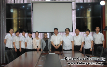 The Diplomat Of The United Arab Emirates Come To Visit Shijiazhuang Kidney Disease Hospital