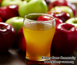 Can Alone Apple Juice Help Reduce Kidney Failure