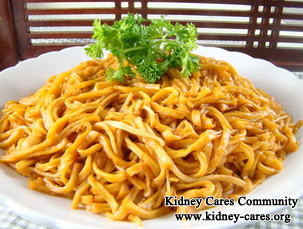 Is It noodle good for dialysis patients