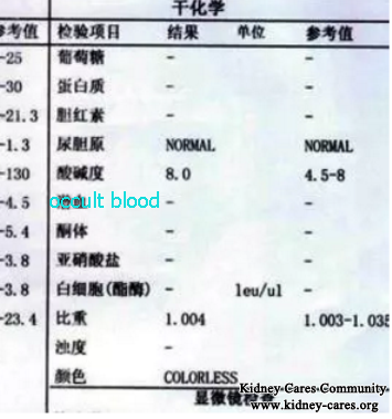 Recovery From Lupus Nephritis And Occult Blood 2+ Become -