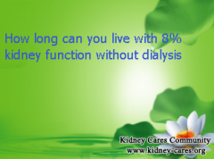 How Long Can A Patient Live With 8% Kidney Function After Stopping Dialysis