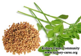 Can Fenugreek Leaves Be Given To A Diabetic Kidney Disease Patient