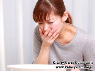 Nausea in High Creatinine: What Should Be the Treatment