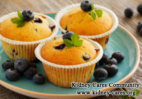 Can Chronic ESRD Patients Eat blueberry Muffins