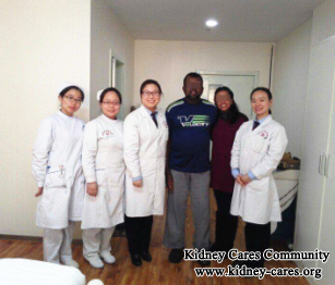 Hand Itching and Skin Discoloration From High Creatinine Level 4.2