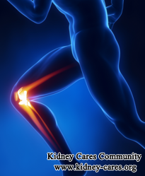 Joint pain is a common symptom of kidney failure. 