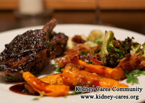diet and treatment to decrease high creatinine 5.2