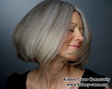 Treatment For Dry Lips and Grey Hair In Stage 5 Kidney Disease
