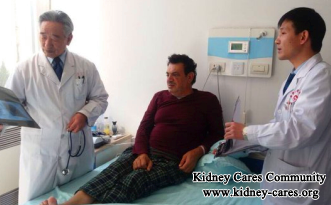 Chinese medicine treatment for GFR 11.3 avoid dialysis 