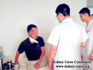 Through 1 month’s Treatment in China, He Finally Stops Dialysis