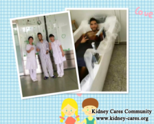 Medicated Bath Treat A Kidney Failure Patient From Iraq