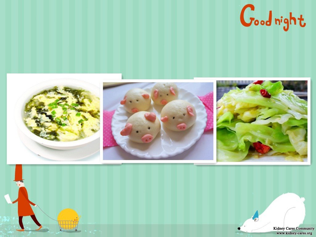 Daily Menu For Diabetic Nephropathy Patients