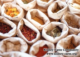 Chinese medicine treatment for high creatinine and loss of appetite without dialysis 